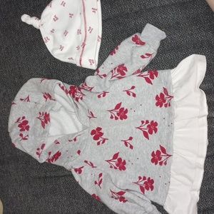 Valentines  hoody and hat